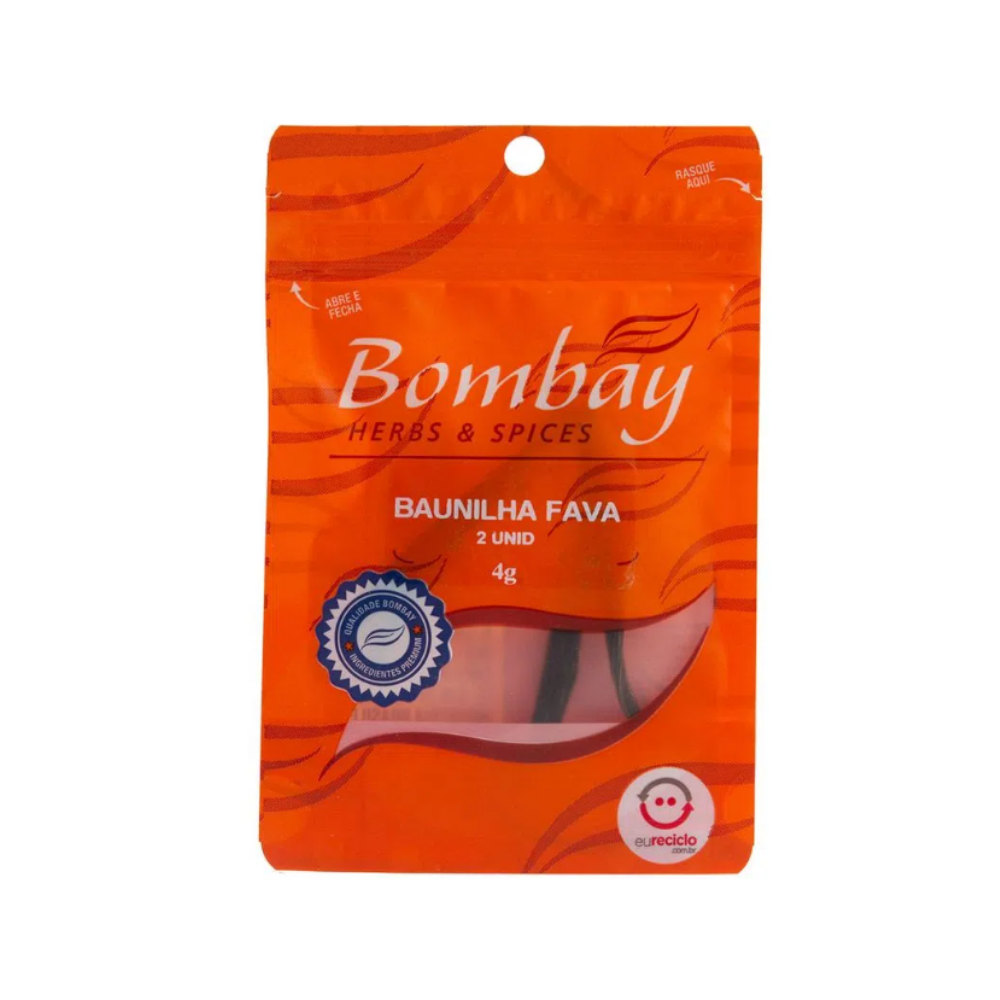 Baunilha Fava Bombay HS Pouch 4G 2 Favas