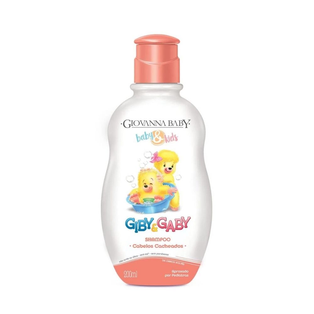Shampoo Giovanna Baby & Kids para Cabelos Cacheados Giby & Gaby 200ml