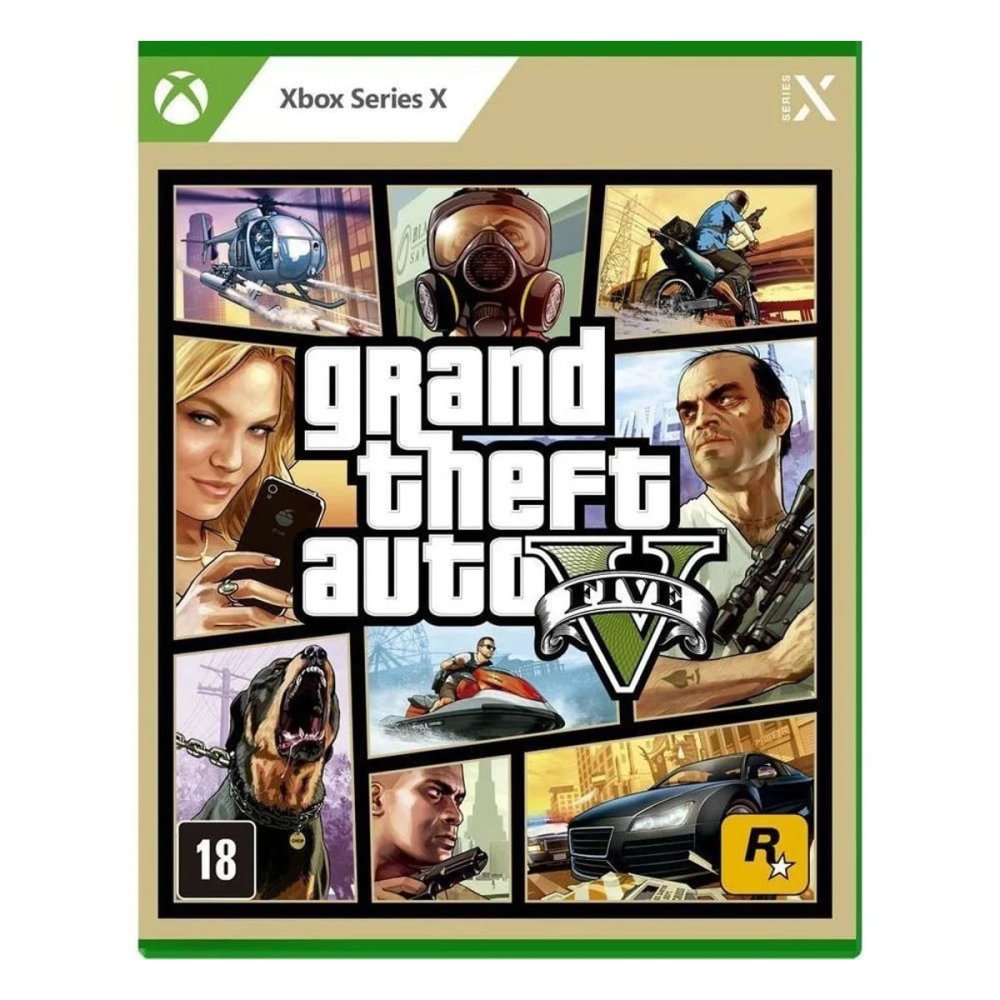 Jogo Gta V para Xbox X Games Rockstar