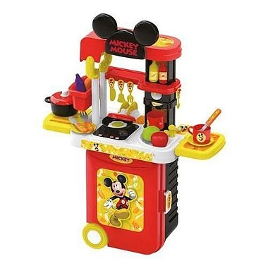 Cozinha Infantil Mickey 3 Em 1 Maleta - Multikids BR1300