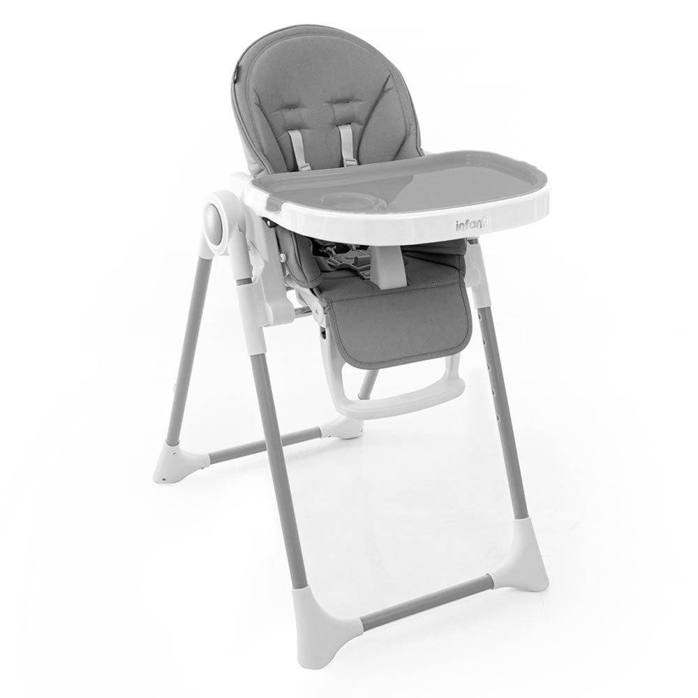 Cadeira de Refeição Pepper Grey Lush - Infanti