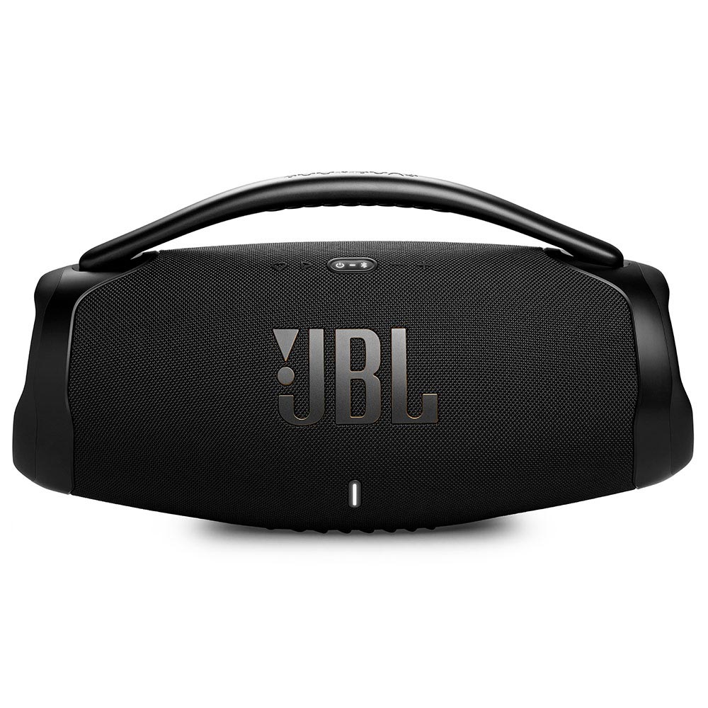 Caixa De Som Bluetooth JBL Boombox 3 Wifi Preta Até 24h de Reprodução À Prova d´água 136W