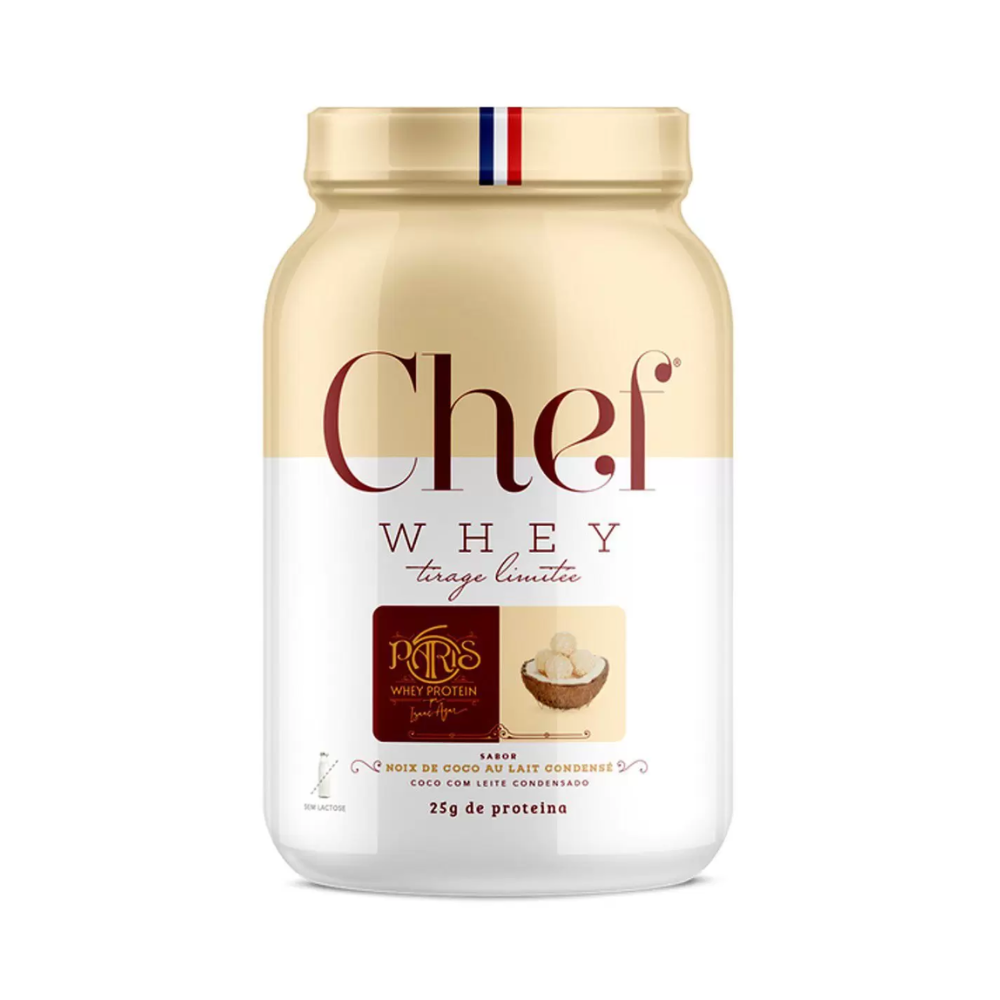 Chef Whey Protein Gourmet Paris 6 Coco com Leite Condensado 800g