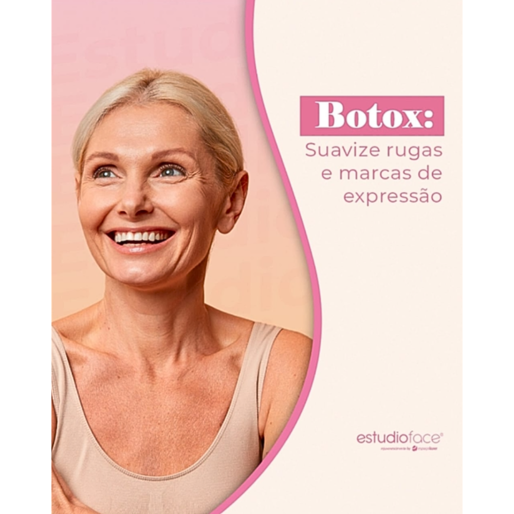 Botox Suavize Rugas e Expressão Estudioface