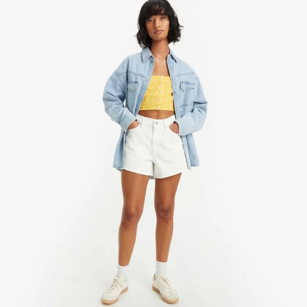 Short Levi's Jeans 80S Mom