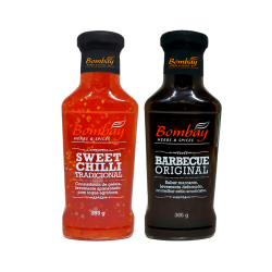 Combo Bombay HS Sweet Chilli e Barbecue